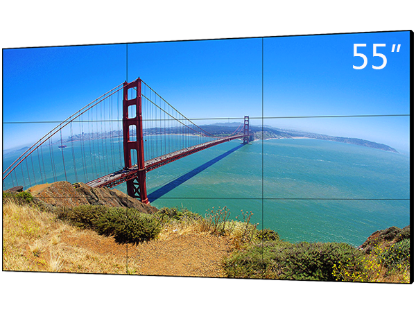 55寸3.5mm拼縫LED標亮液晶拼接單元